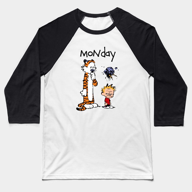 C&H - Monday Baseball T-Shirt by ROBZILLA